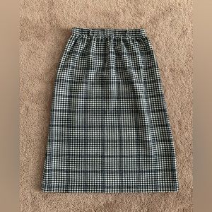 Robyn Houndstooth Wool-blend Skirt - Size 12